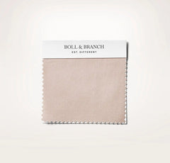 Signature Hemmed Fabric Swatch - Dusty Rose