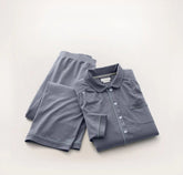 Soft Knit Long Sleeve & Pants Pajama Set - Mineral