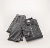 Soft Knit Long Sleeve & Pants Pajama Set - Night