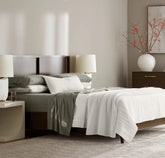 Percale Hemmed Sheet Set - Juniper