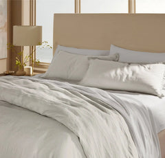 Linen Duvet Set - Mist