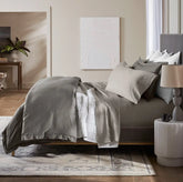 Percale Hemmed Sheet Set - Pewter
