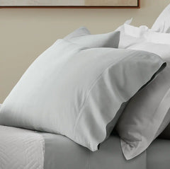 Signature Hemmed Pillowcase Set - Shore