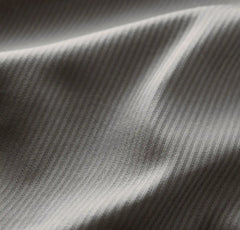 Signature Hemmed Fabric Swatch - Stone Textured Stripe