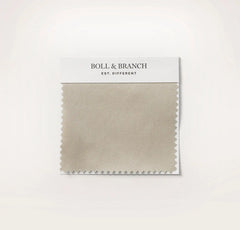 Percale Hemmed Fabric Swatch - Oak