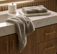 Plush Hand Towels (Pair) - Oak
