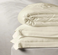 Reserve Embellished Duvet Set - Ivory Lattice Jacquard
