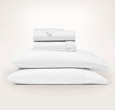 Signature Hemmed Sheet Set - White