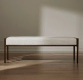 Upholstered Bench - Espresso