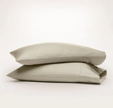 Percale Hemmed Pillowcase Set - Oak