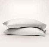 Percale Hemmed Pillowcase Set - Mist