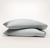 Percale Hemmed Pillowcase Set - Shore