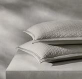 Reserve Lattice Quilted Sham - Pewter