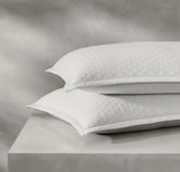Reserve Lattice Quilted Sham - White