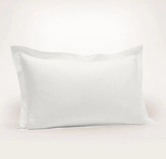 Signature Hemmed Sham - White