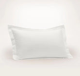Signature Hemmed Sham - White