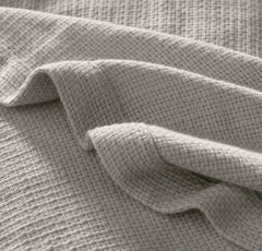 Lightweight Bed Blanket - Pewter