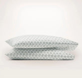 Percale Hemmed Pillowcase Set - Shore Dot Blossom