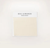 Percale Hemmed Fabric Swatch - Natural
