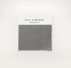 Signature Hemmed Fabric Swatch - Stone