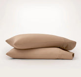 Signature Hemmed Pillowcase Set - Camel