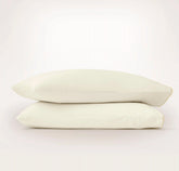 Signature Embellished Pillowcase Set - Cream/Buttercup Piped Edge