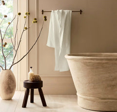 Turkish Waffle Bath Towel - Cream