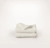 Turkish Ribbed Washcloths (Pair) - Cream
