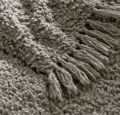 Cozy Boucle Throw Blanket - Heathered Pewter
