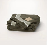 Court Knit Throw Blanket - Heathered Pine