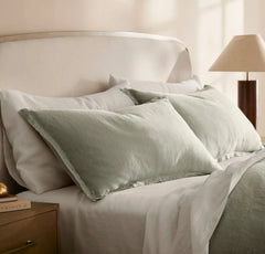 Linen Duvet Set - Sageleaf