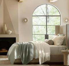Waffle Bed Blanket - Meadow