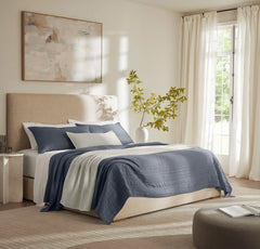 Signature Stripe Quilt Set - Mineral