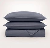 Signature Stripe Quilt Set - Mineral