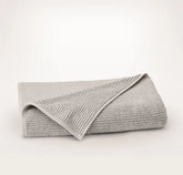 Turkish Ribbed Bath Sheet - Pewter