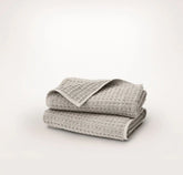 Turkish Waffle Hand Towels (Pair) - Pewter