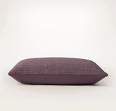 Signature Textured Stitch Quilted Sham - Plum