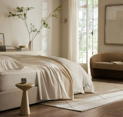 Signature Hemmed Sheet Set - Sand Marigolds