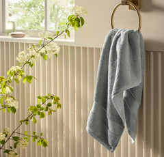 Plush Hand Towels (Pair) - Shore