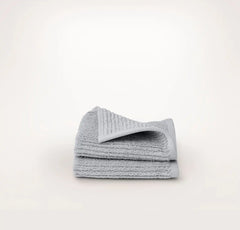 Turkish Ribbed Washcloths (Pair) - Shore