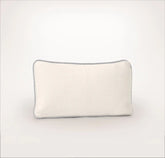 Threadmark Pillow Cover (Petite Lumbar) - Soft White/Melange Shore