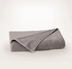 Turkish Ribbed Bath Sheet - Stone