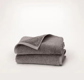 Turkish Ultra Plush Hand Towels (Pair) - Stone