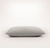 Signature Textured Stitch Quilted Sham - Pewter