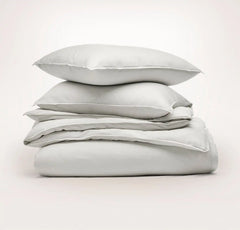 Signature Vintage Washed Duvet Set - Vintage Mist
