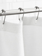 Waffle Shower Curtain - White