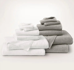 Complete Turkish Waffle Bath Sheet Bundle