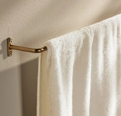 Plush Bath Towel - White