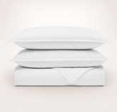 Signature Stripe Quilt Set - White
