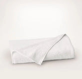 Turkish Ribbed Bath Sheet - White